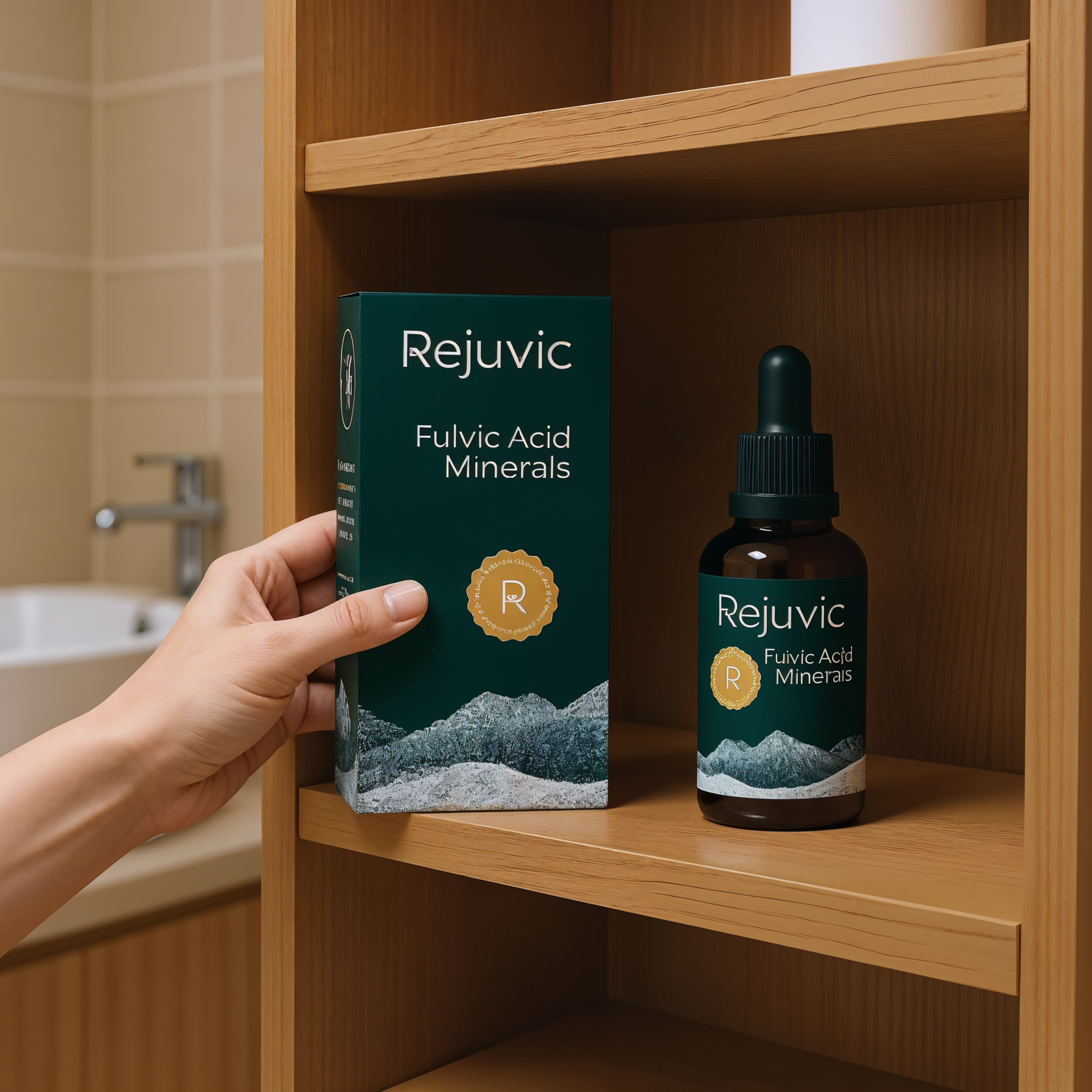 Human Fulvic Acid Dropper