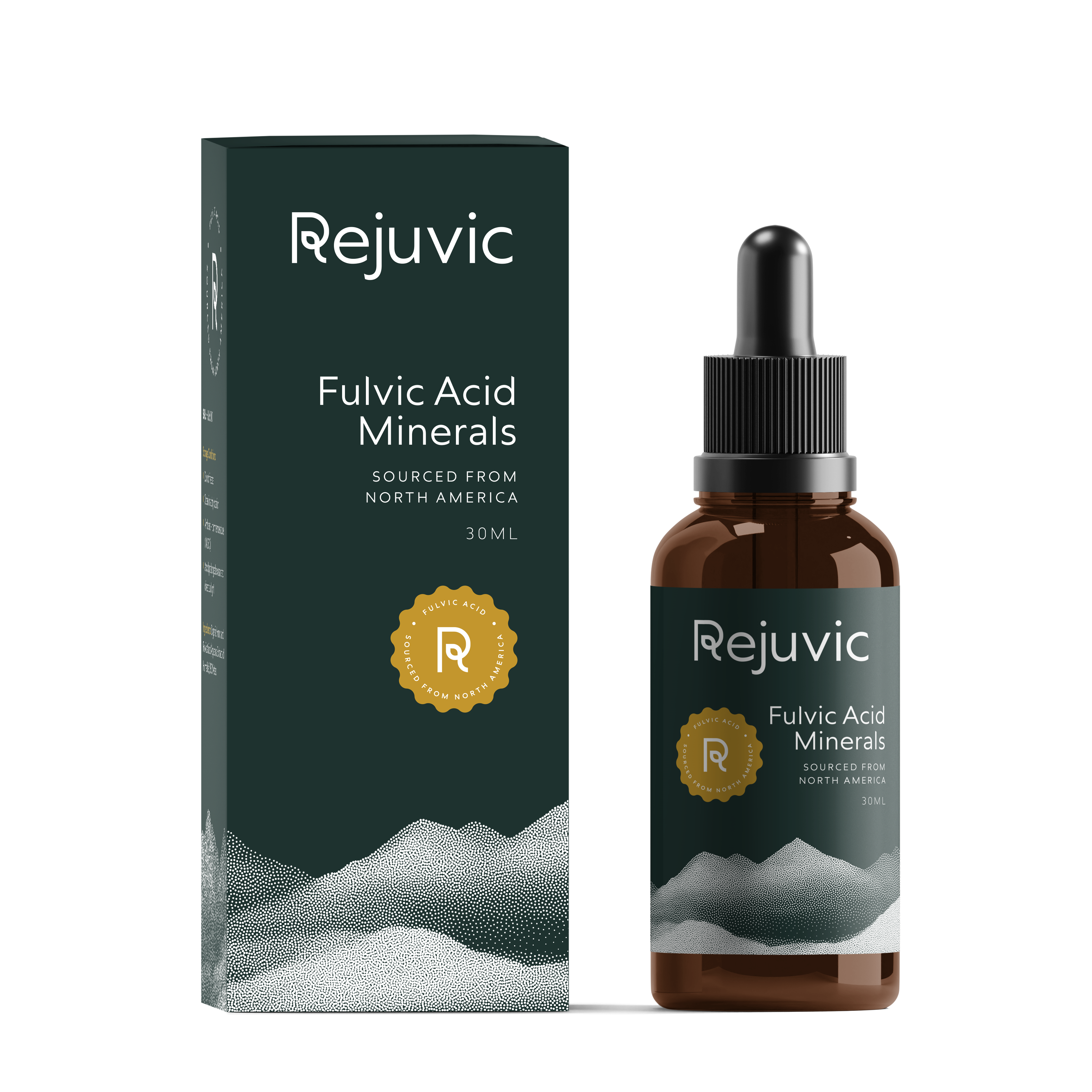 Human Fulvic Acid Dropper